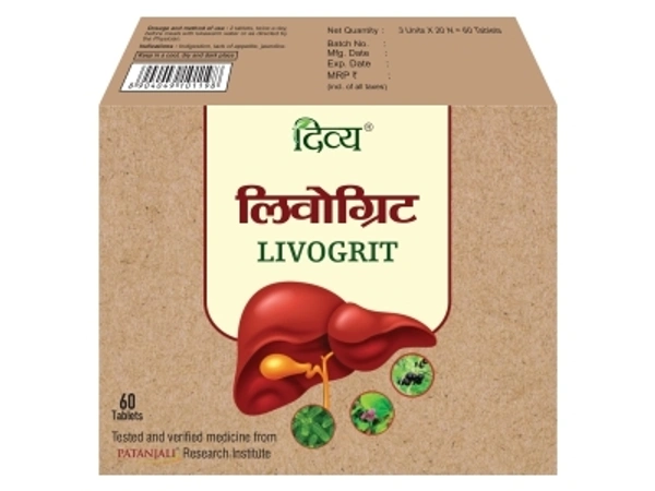 DIVYA LIVOGRIT TABLET - 60 TAB - 60 TAB
