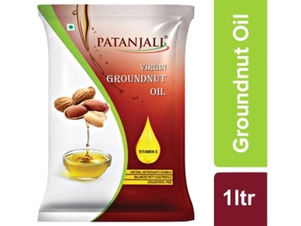PATANJALI GROUNDNUT OIL - 1 lit - 1 lit