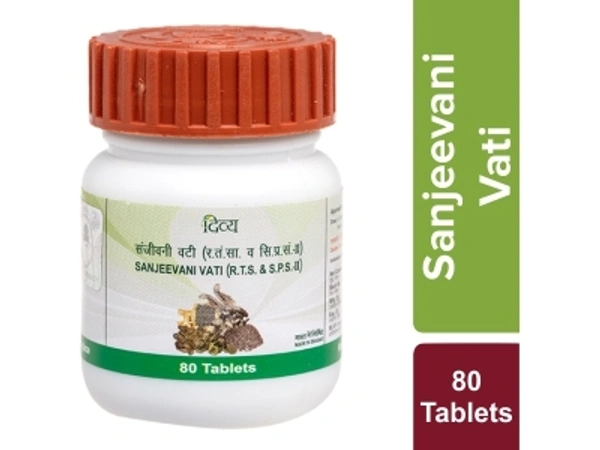 DIVYA SANJIVANI VATI - 80 TAB - 80 TAB