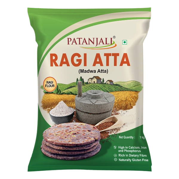 PATANJALI ATTA - RAGI (Madwa) - 1 kg - 1 kg