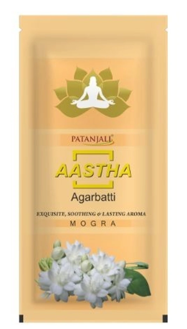 AASTHA Agarbatti (Mogra) - 110 Sticks - 110 Sticks