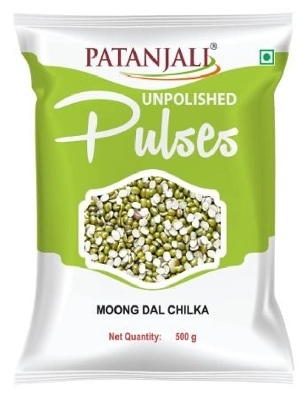 PATANJALI DAL - MOONG (CHILKA) - 500 GM - 500 GM