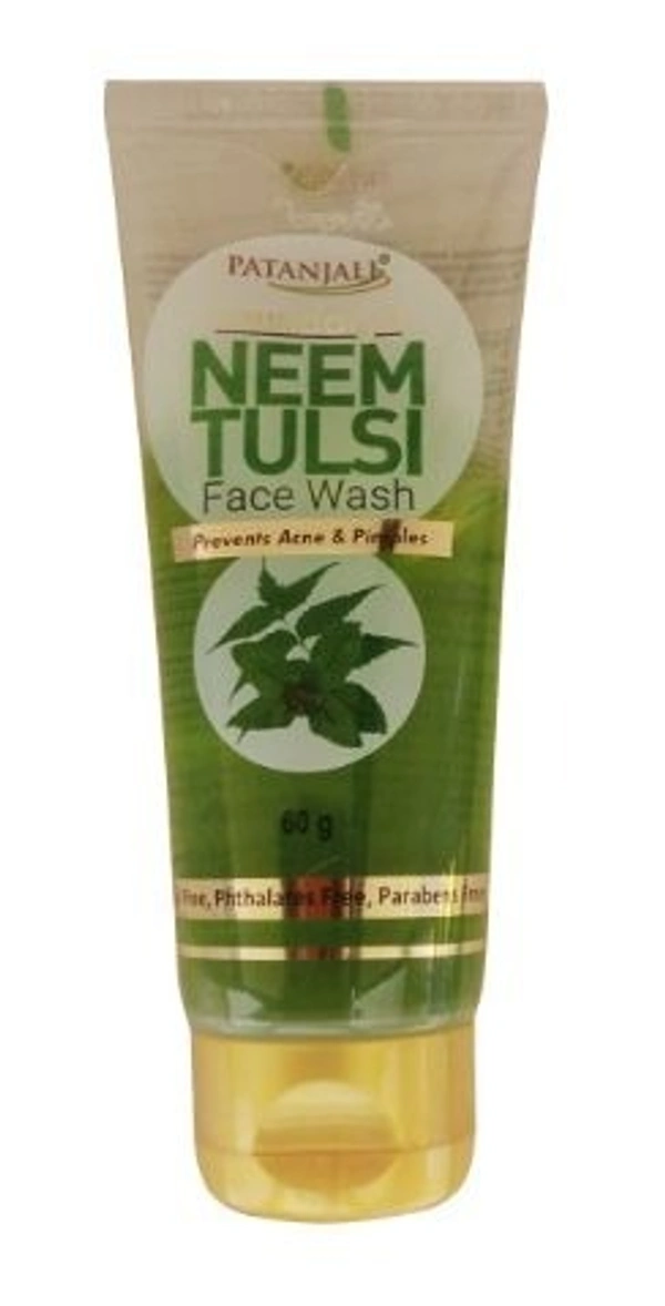 PATANJALI FACE WASH - NEEM TULSI - 60 gm - 60 gm