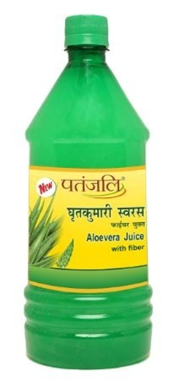 PATANJALI ALOEVERA JUICE (Fibre) 1000 ml - 1 lit