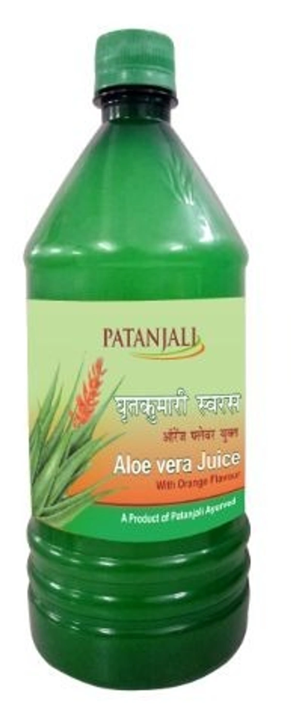 PATANJALI ALOEVERA JUICE (Orange Fibre) - 1000 ml
