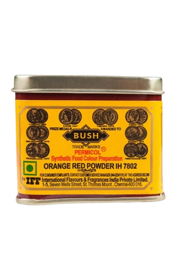 Bush Food Colour Orange Red powder - 100 g