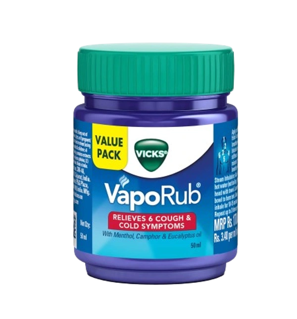 Vicks Vaporub Cold Relief Balm  - 50ml