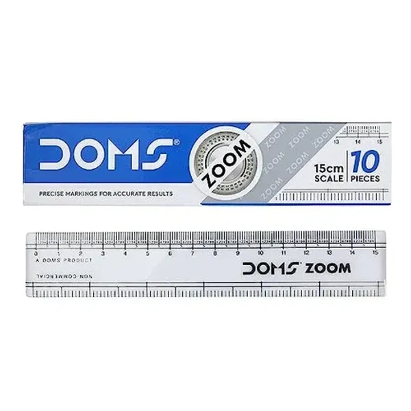 DOMS Q15 cm Scale-10 No's, அளவுகோல் - 1 box