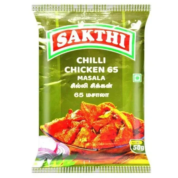 Sakthi Chilli Chicken 65 Masala,சக்தி சிக்கன் 65 மசாலா - 50 g