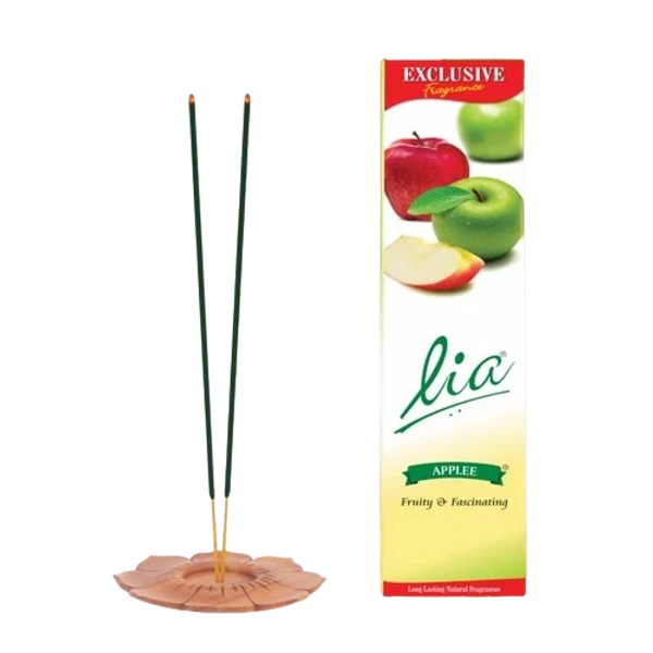 Cycle Lia Applee Agarpathi 10No's, ஊதுபத்தி - 1 box