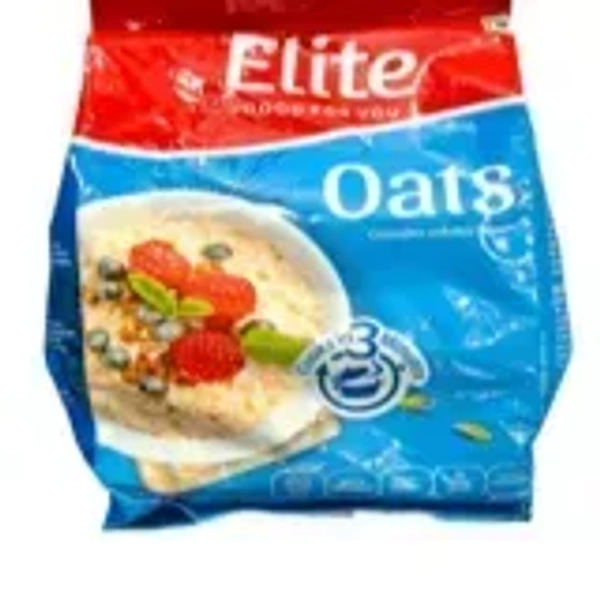 Elite Oates Contain Soluble Fibre Cooks in 3 Minutes, ஓட்ஸ் - 500 g