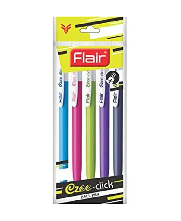 Flair Edge  Ball Pen (Pack of 5),ஃபிளேர் எட்ஜ் பேனாக்கள் - 1 box