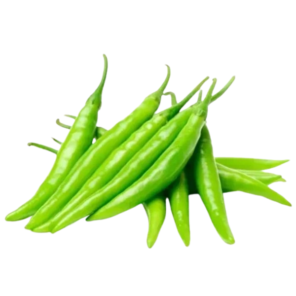 Kadalmart Green Chilli, பச்சை மிளகாய் - 1 kg