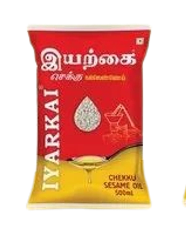 Iyarkai Gingelly Oil, நல்லெண்ணெய் - 500 ml