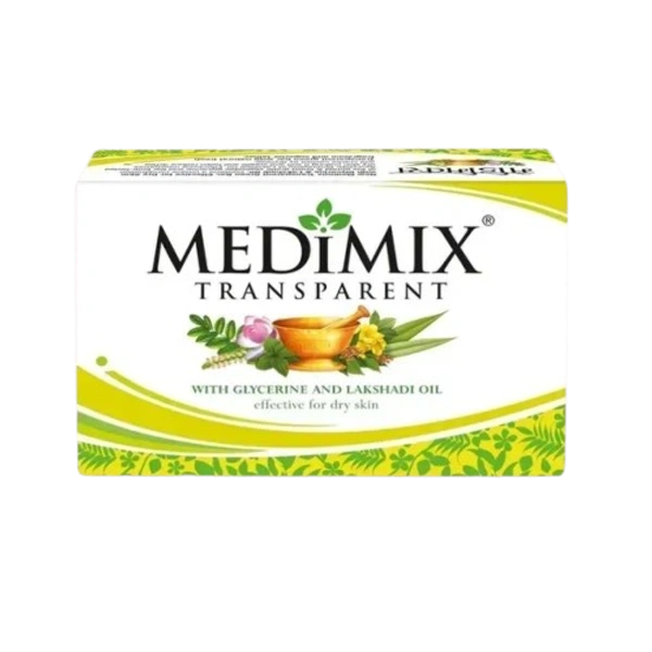 Medimix Transparent Soap with Glycerine and lakshadi oil ( Buy 3 get 1 free)-4*125g - 1 box