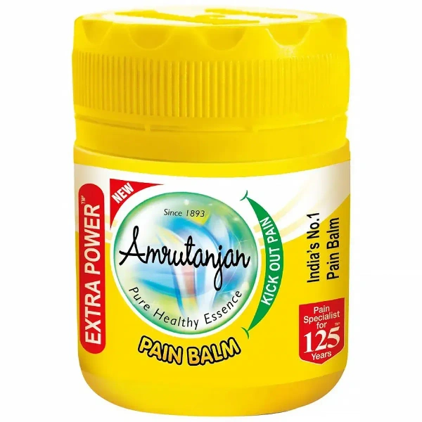 Amrutanjan Pain Balm Extra Power (Headache & Cold). - 7.4 g