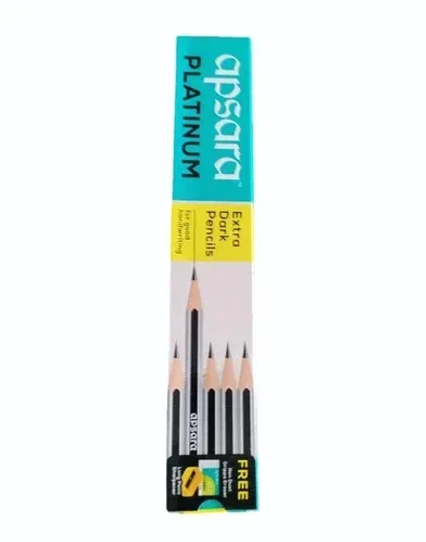 Apsara platinum extra dark pencils-10 No's, பென்சில்கள் - 1 box