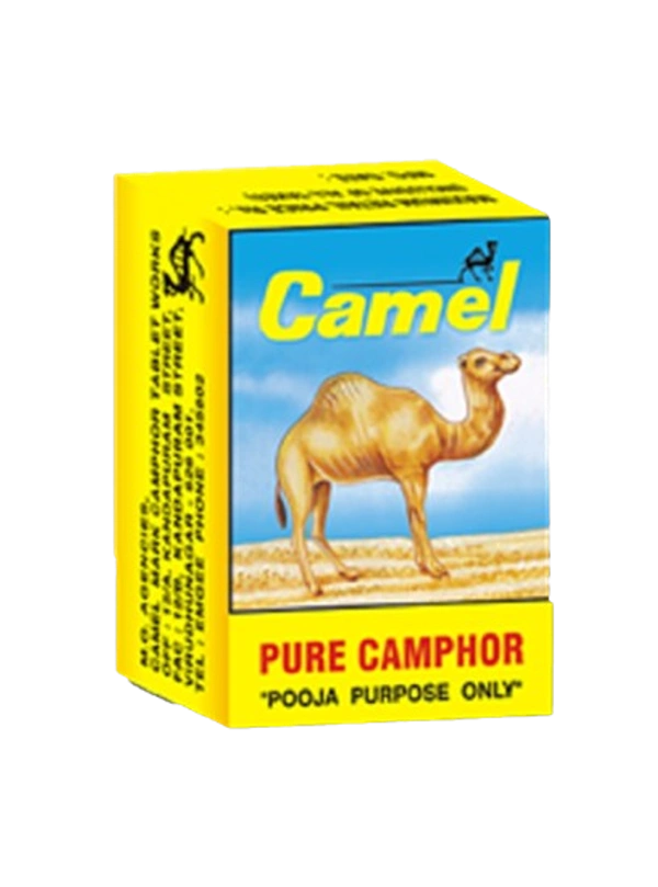 Camel Camphore (10 x 50 tablets), கற்பூரம் - 500 g