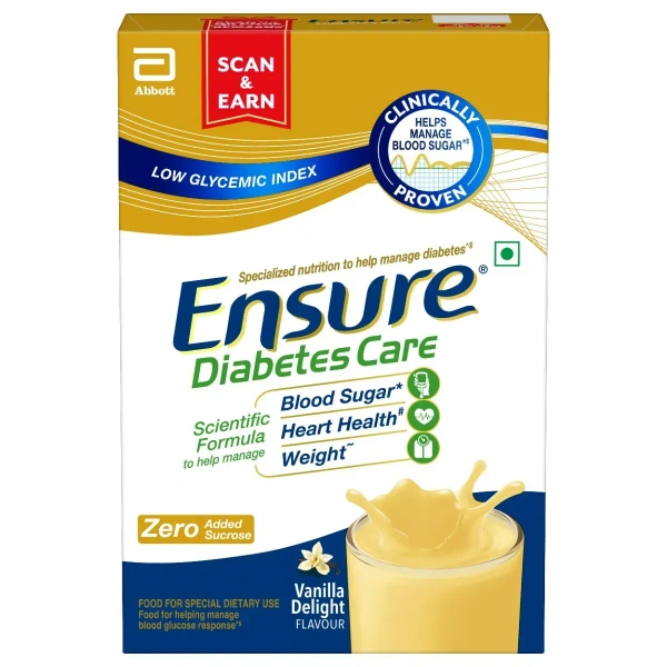 Ensure Diabets Care Vannila Delight Flavour Powder. - 200 g