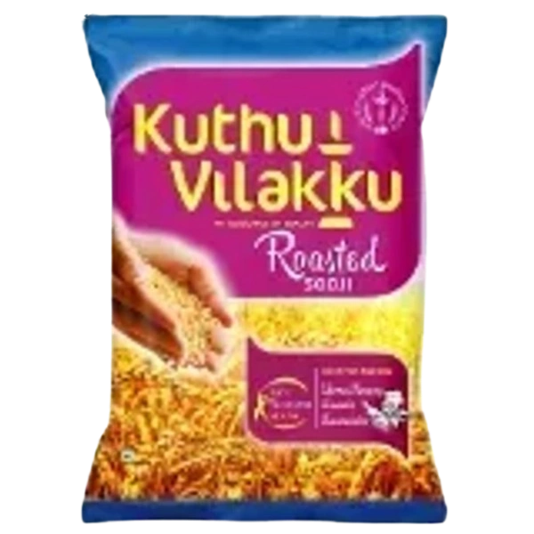 Kuthuvilakku Roasted white Sooji/Rava,குத்துவிளக்கு  வறுத்த வெள்ளை ரவா - 500 g