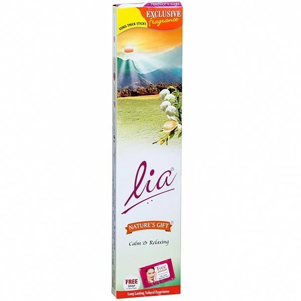 Cycle Lia Natures Gift Agarpathi (free Soap), ஊதுபத்தி - 1 box