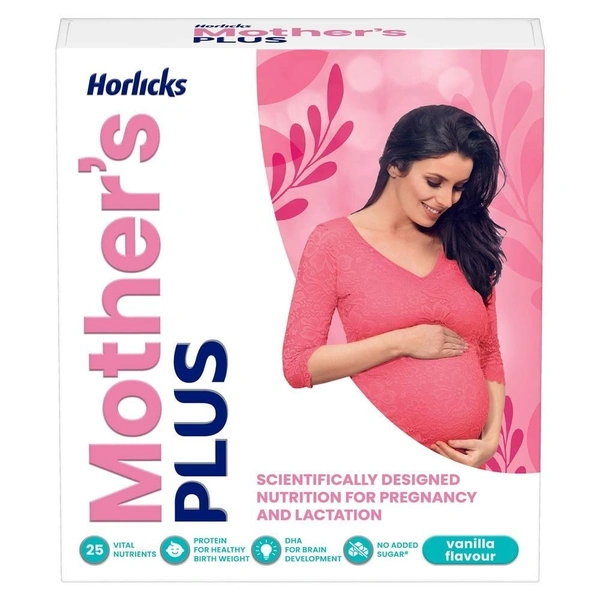 Mothers Horlicks Plus Vanilla Flavour ( Nutrition Drink Powder),மதர்ஸ் ஹார்லிக்ஸ்  வெண்ணிலா - 200 g