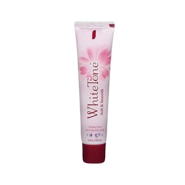Whitetone Soft & Smooth Hydrating Sun Protection Face Cream  - 50g