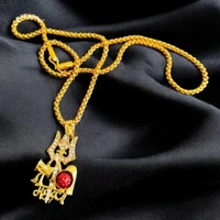 Gold Plated Mahadev Rudraksh Pendant 🔱Har Har Mahadev🔱