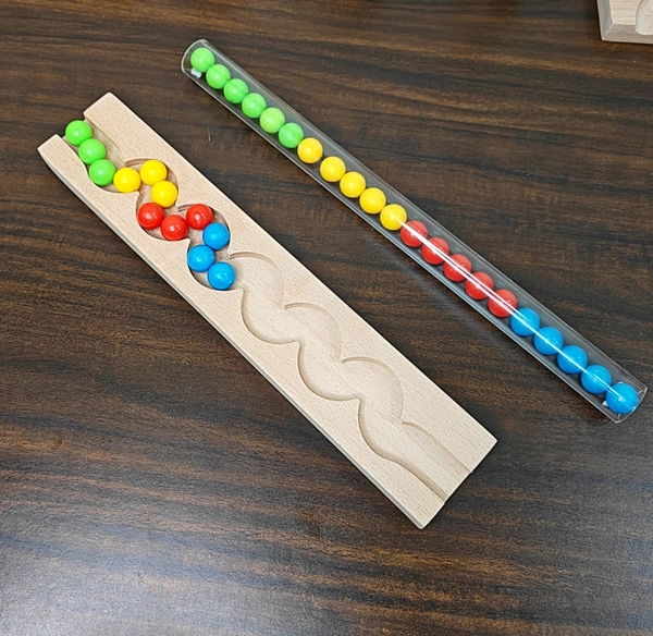 Marble run track Tik Tik wood quality track toy for kids, wooden gift for kids toy, montessory toy birthday gift