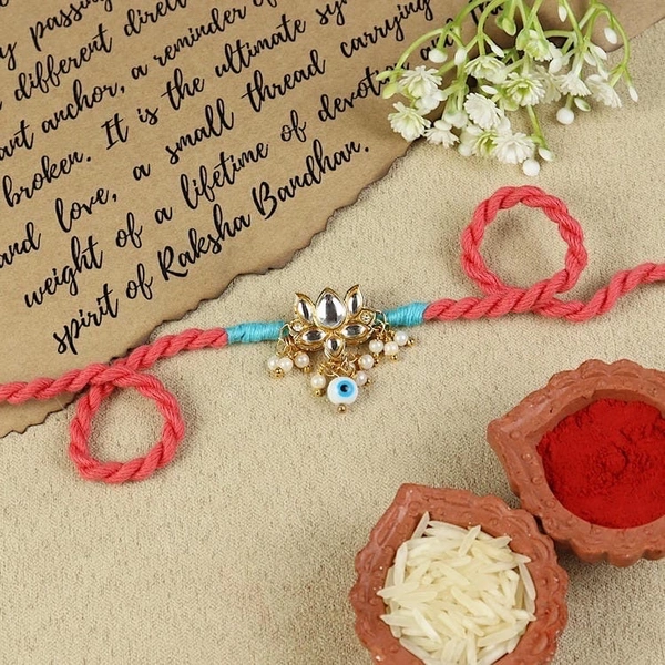 Lotus Meena Rakhi