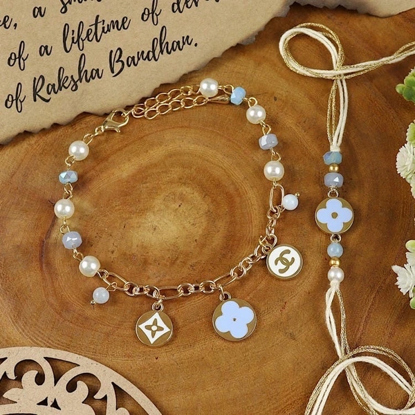 Chanel Lumba Rakhi Lumba Rakhi Set
