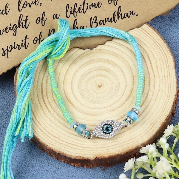 Evil Eye Diamond Rakhi