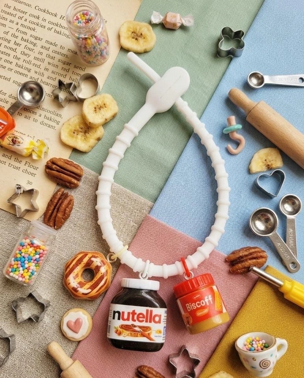 Nutella Biscoff Donut Silicon Band Rakhi