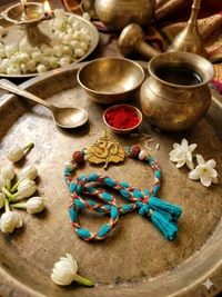 Om Peepal Leaf Rakhi