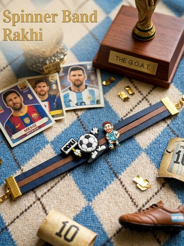 Messi Spinner Band Rakhi