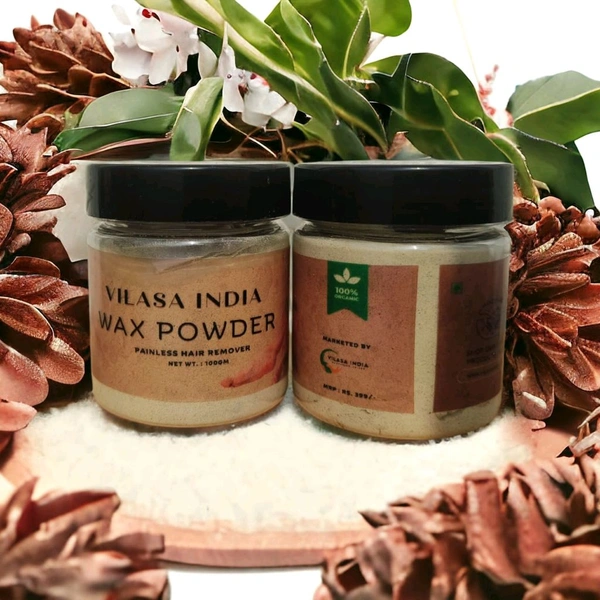 Herbal Wax Powder (Sandalwood) (100gm)