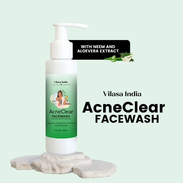 All In Once Acne Clear Facewash (100ml)