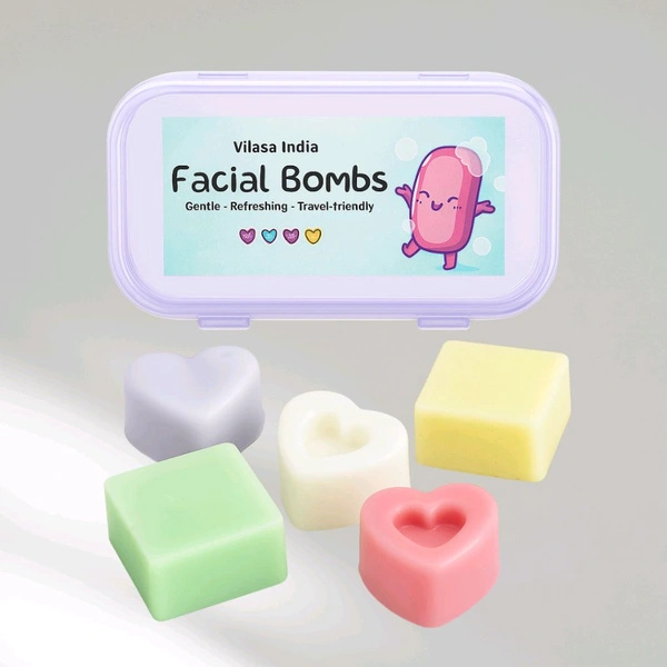 Vilasa India  Facial bombs (10g Each, Set Of 3pc)