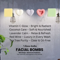 Vilasa India  Facial bombs (10g Each, Set Of 3pc)
