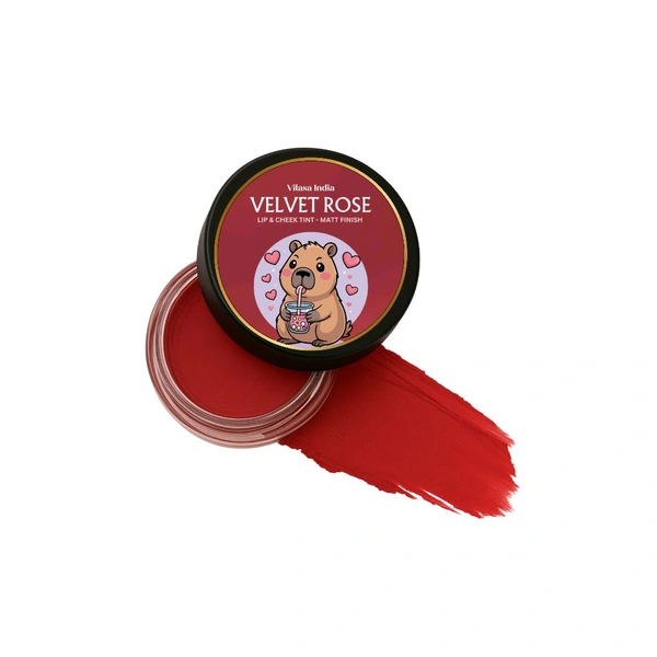 Matt Lip & Cheek tint - Velvet Rose (10g)