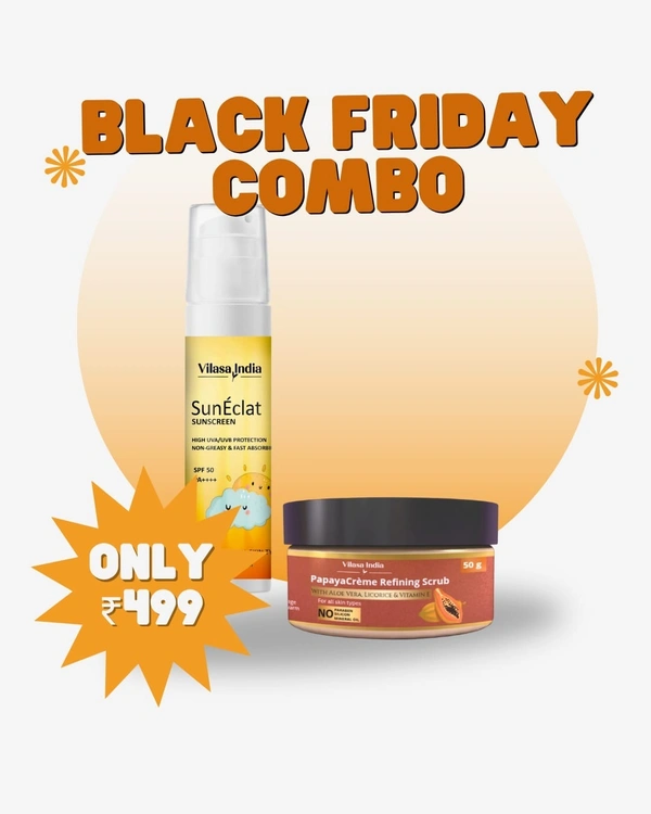 Black Friday Combo 6 ( Sunscreen + Face Scrub)