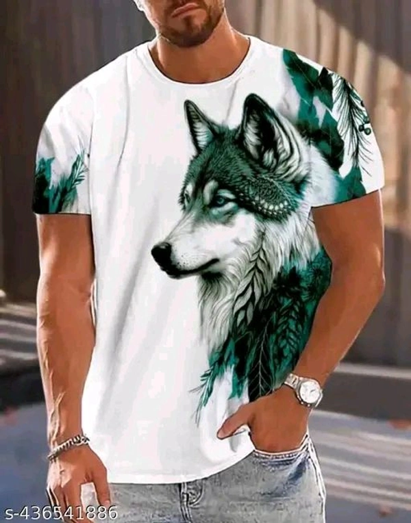 Trendy Fashionable Stylish Round Neck Printed White T shirtName: Trendy Fashionable Stylish Round Neck Printed White T shirtFabric: CottonSleeve Length: Short SleevesPattern: PrintedNet Quantity (N): 1Sizes:M, L, XL, XXLTrendy Fashionable Stylish Round Neck Printed White T shirtFabric: CottonSleeve Length: Three-Quarter SleevesPattern: PrintedNet Quantity (N): 1Sizes:M (Chest Size:
