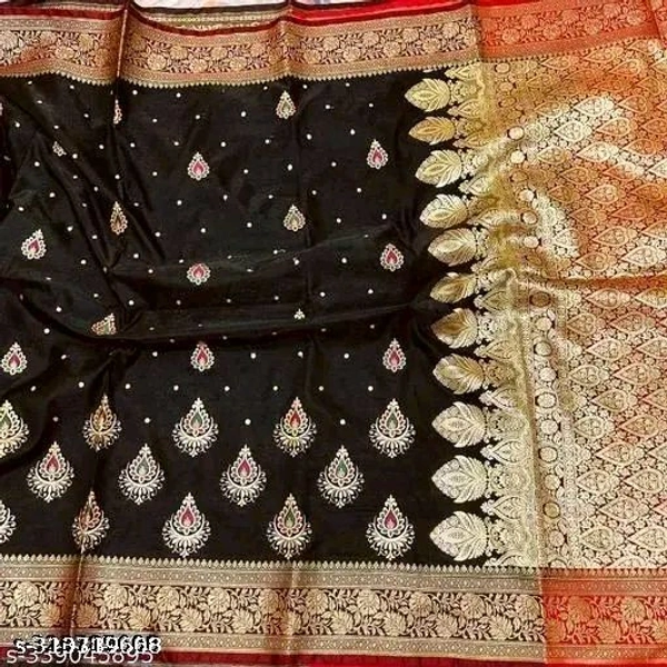 Banarsi Satin silk with heavy embroidery workName: Banarsi Satin silk with heavy embroidery workSaree Fabric: Satin SilkBlouse: Separate Blouse PieceBlouse Fabric: Banarasi SilkPattern: Zari WovenNet Quantity (N): Singlesaree" "cotton saree" "saree collection" "ready to wear saree" "silk saree" "net saree"yellow saree"party wear,saree"black new saree"organza sareeSizes: Free SizeCo