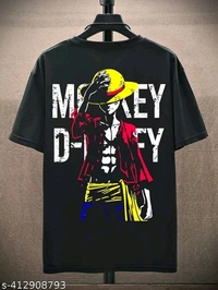 Comfy Anime Back print Men Cotton Oversize Tshirts maha saving offerName: Comfy Anime Back print Men Cotton Oversize Tshirts maha saving offerFabric: CottonSleeve Length: Three-Quarter SleevesPattern: PrintedNet Quantity (N): 1Sizes:S (Chest Size: 38 in, Length Size: 27 in) M (Chest Size: 40 in, Length Size: 28 in) L (Chest Size: 42 in, Length Size: 29 in) XL (Chest Size: 44 in, Le