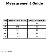 Catalog Name:*Comfy Glamorous Men Tshirts*Fabric: Cotton BlendSleeve Length: Three-Quarter SleevesPattern: PrintedNet Quantity (N): 1Sizes:S (Chest Size: 39 in, Length Size: 27 in) M (Chest Size: 41 in, Length Size: 27.5 in) L (Chest Size: 43 in, Length Size: 28 in) XL (Chest Size: 45 in, Length Size: 28.5 in) XXL (Chest Size: 47 in, Length Size: 29 in) Dispatch: 1 Day*Proof of Saf