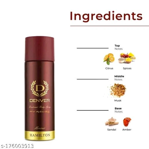 DENVER Perfume Body Spray Caliber,Honour & Imperial Nano Deo Long Lasting Set of 3 Deodorant Spray  -  For Men (50ml X 3 )Name: DENVER Perfume Body Spray Caliber,Honour & Imperial Nano Deo Long Lasting Set of 3 Deodorant Spray  -  For Men (50ml X 3 )Type: DeodorantBrand: DenverFlavour: No FlavourNet Quantity (N): 1Country of Origin: India