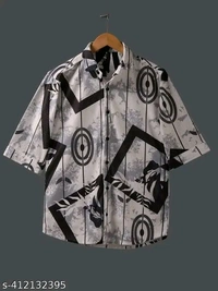  NEW MEN'S HIGH QUALITY TEXTURE FABRICS  SHIRT POPCORN 3/4 SLEEVES SHIRT Name:  NEW MEN'S HIGH QUALITY TEXTURE FABRICS  SHIRT POPCORN 3/4 SLEEVES SHIRT Fabric: Cotton BlendSleeve Length: Three-Quarter SleevesPattern: PrintedNet Quantity (N): 1Sizes:M (Chest Size: 38 in, Length Size: 26 in) L (Chest Size: 40 in, Length Size: 27 in) XL (Chest Size: 42 in, Length Size: 28 in) XXL (Che