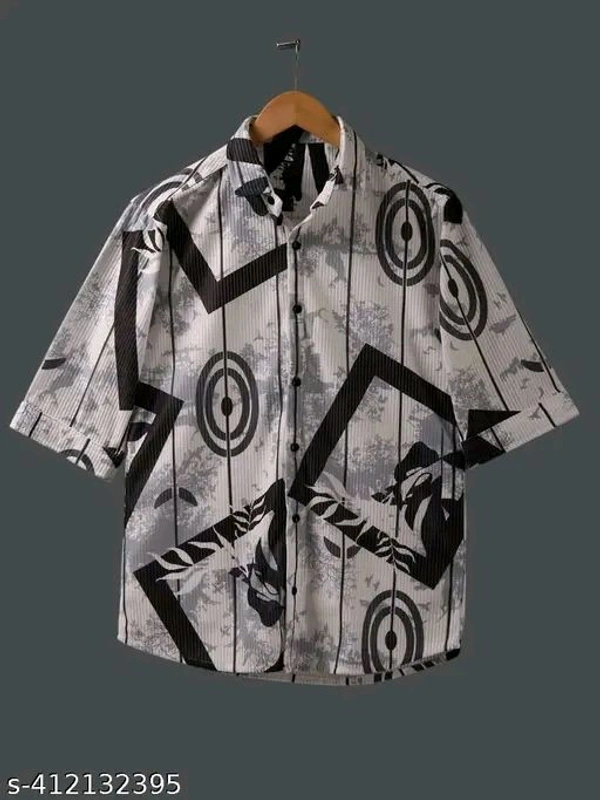  NEW MEN'S HIGH QUALITY TEXTURE FABRICS  SHIRT POPCORN 3/4 SLEEVES SHIRT Name:  NEW MEN'S HIGH QUALITY TEXTURE FABRICS  SHIRT POPCORN 3/4 SLEEVES SHIRT Fabric: Cotton BlendSleeve Length: Three-Quarter SleevesPattern: PrintedNet Quantity (N): 1Sizes:M (Chest Size: 38 in, Length Size: 26 in) L (Chest Size: 40 in, Length Size: 27 in) XL (Chest Size: 42 in, Length Size: 28 in) XXL (Che