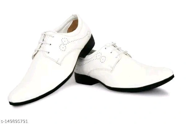 stifron formal shoes and   relaxeble shoesName: stifron formal shoes and   relaxeble shoesMaterial: Syntethic LeatherSole Material: PVCFastening & Back Detail: Lace-UpPattern: PrintedNet Quantity (N): 1Elevate your style with this classy pair of Formal Shoe by stifron. Featuring a contemporary refined design with exceptional comfort, this pair is perfect to give your quintessential