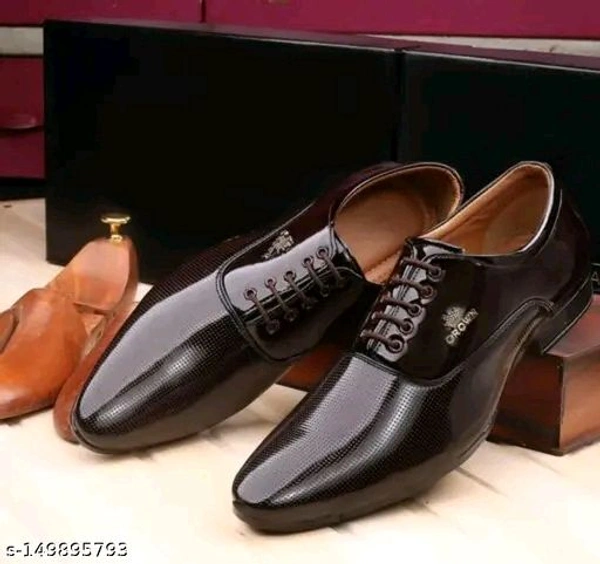 stifron formal shoes and   relaxeble shoesName: stifron formal shoes and   relaxeble shoesMaterial: Syntethic LeatherSole Material: PVCFastening & Back Detail: Lace-UpPattern: PrintedNet Quantity (N): 1Elevate your style with this classy pair of Formal Shoe by stifron. Featuring a contemporary refined design with exceptional comfort, this pair is perfect to give your quintessential
